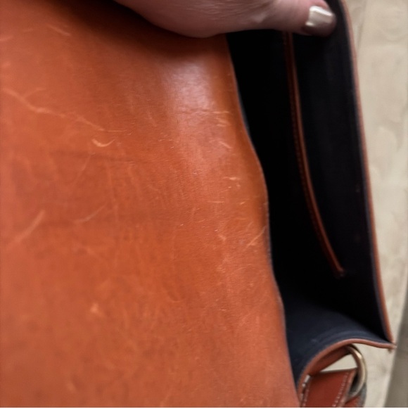 Sezane Claudio Crossbody Bag, Cognac - Picture 5 of 6